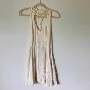Open back lace summer dress